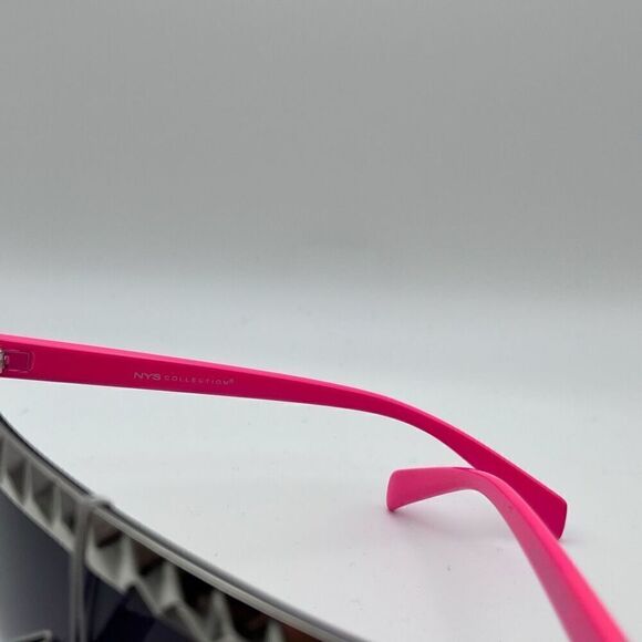 NYS Colllection Womens Studded UV Blocking Eyeglasses Pink NWT - Picture 4 of 5
